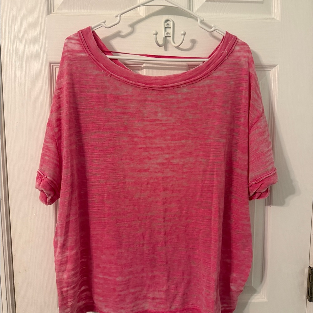 We the Free Viola Tee in Pink